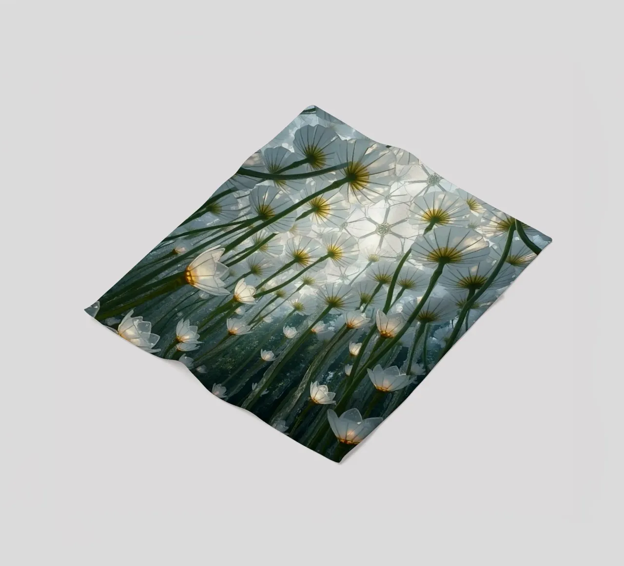 Luminari radiosi: Uno sguardo abbagliante coperta in pile da Artistic-shop