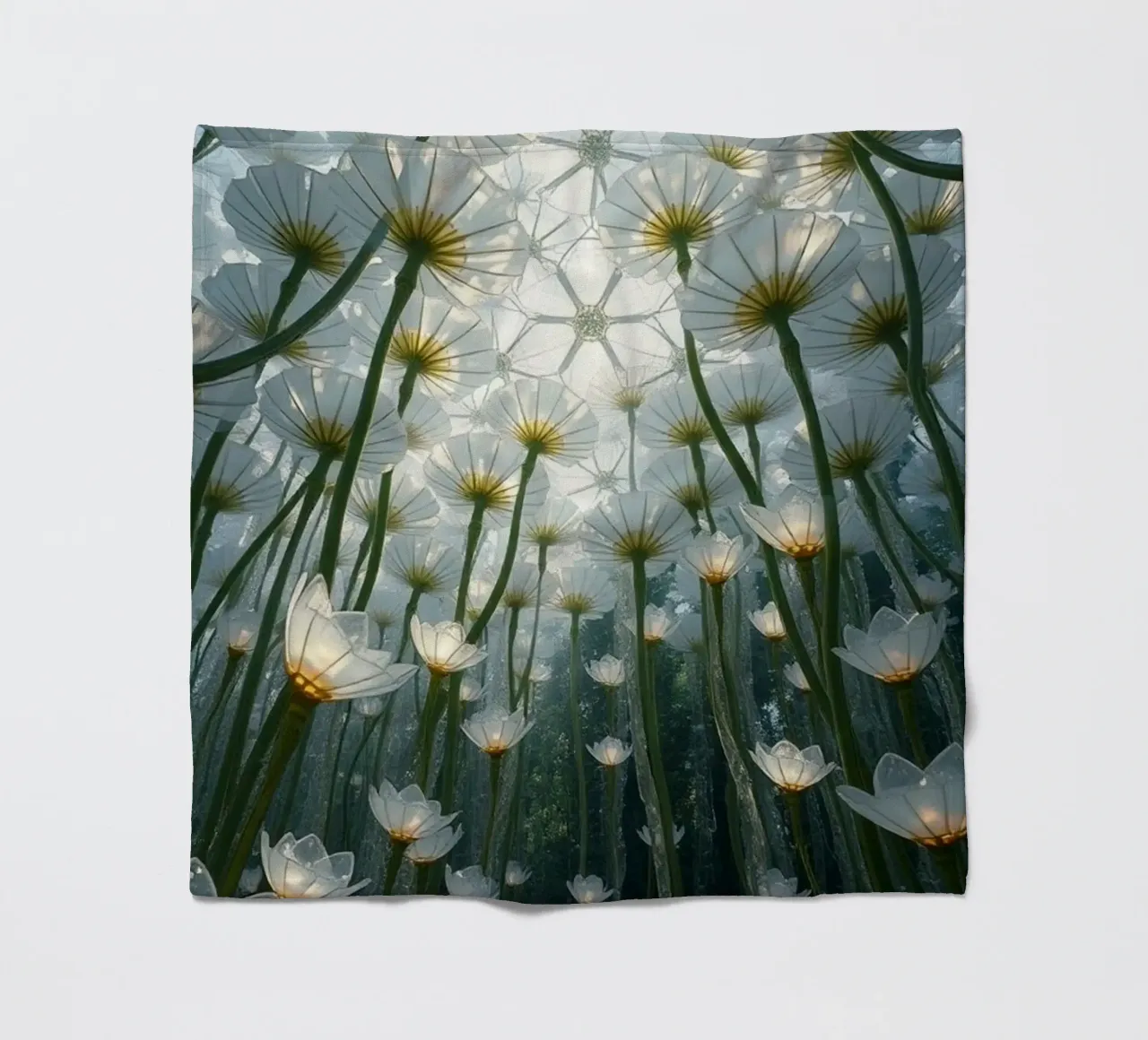 Luminari radiosi: Uno sguardo abbagliante coperta in pile da Artistic-shop
