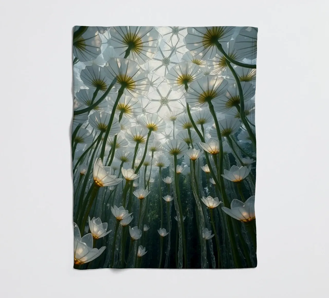 Luminari radiosi: Uno sguardo abbagliante coperta in pile da Artistic-shop