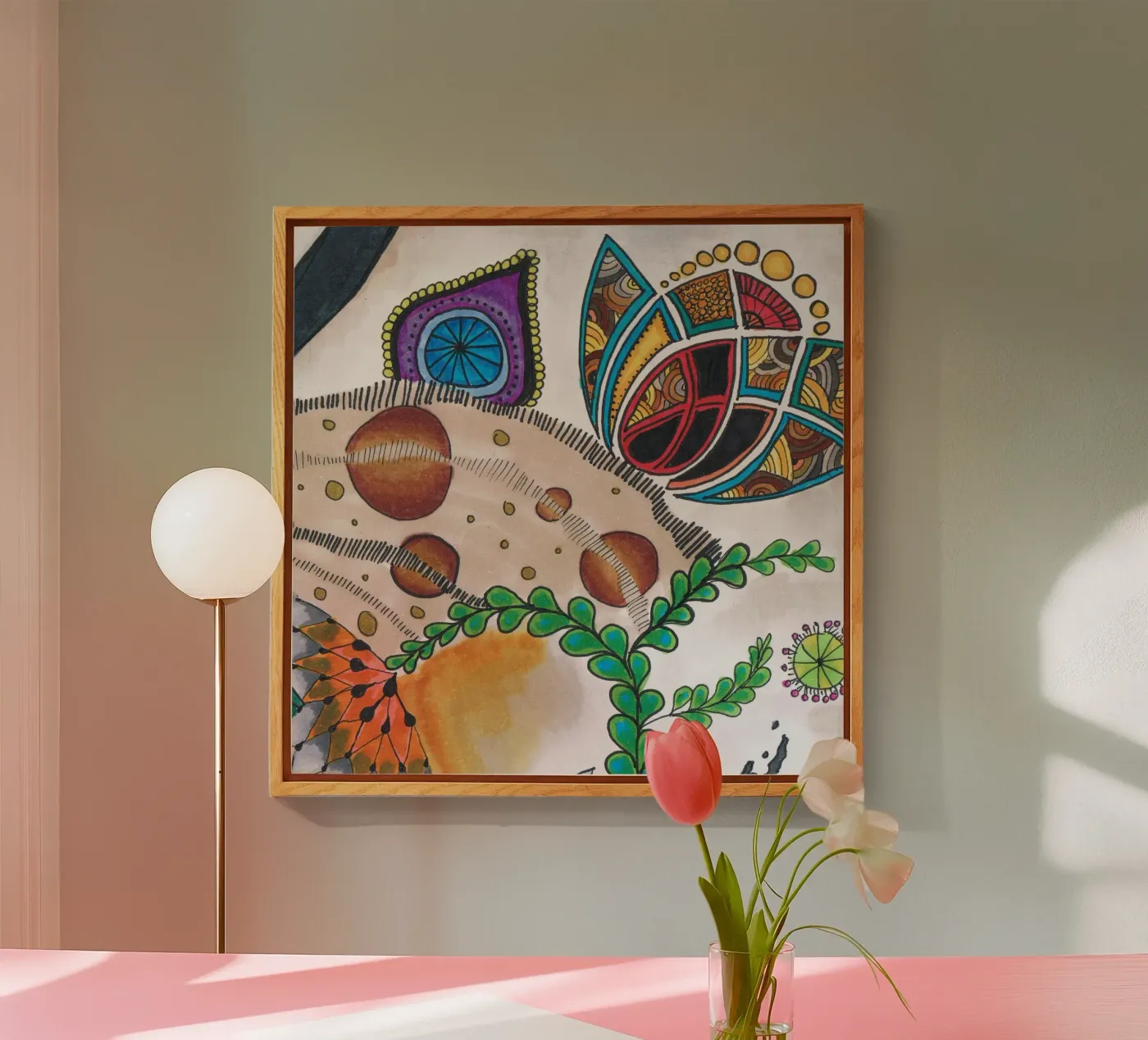 Outta space Acryl-Glas von sini-bini