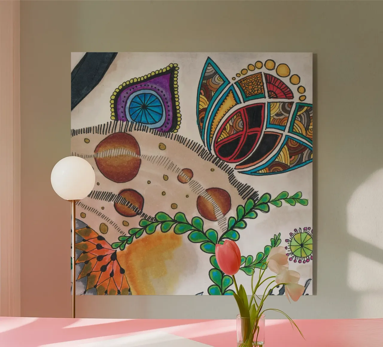 Outta space plexiglass da sini-bini