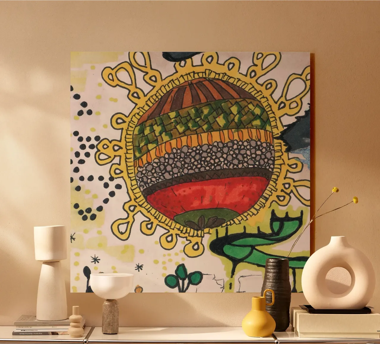 Wild world plexiglass da sini-bini