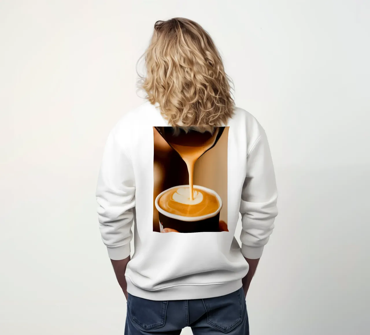 caffè cappuccino felpa da tamarind