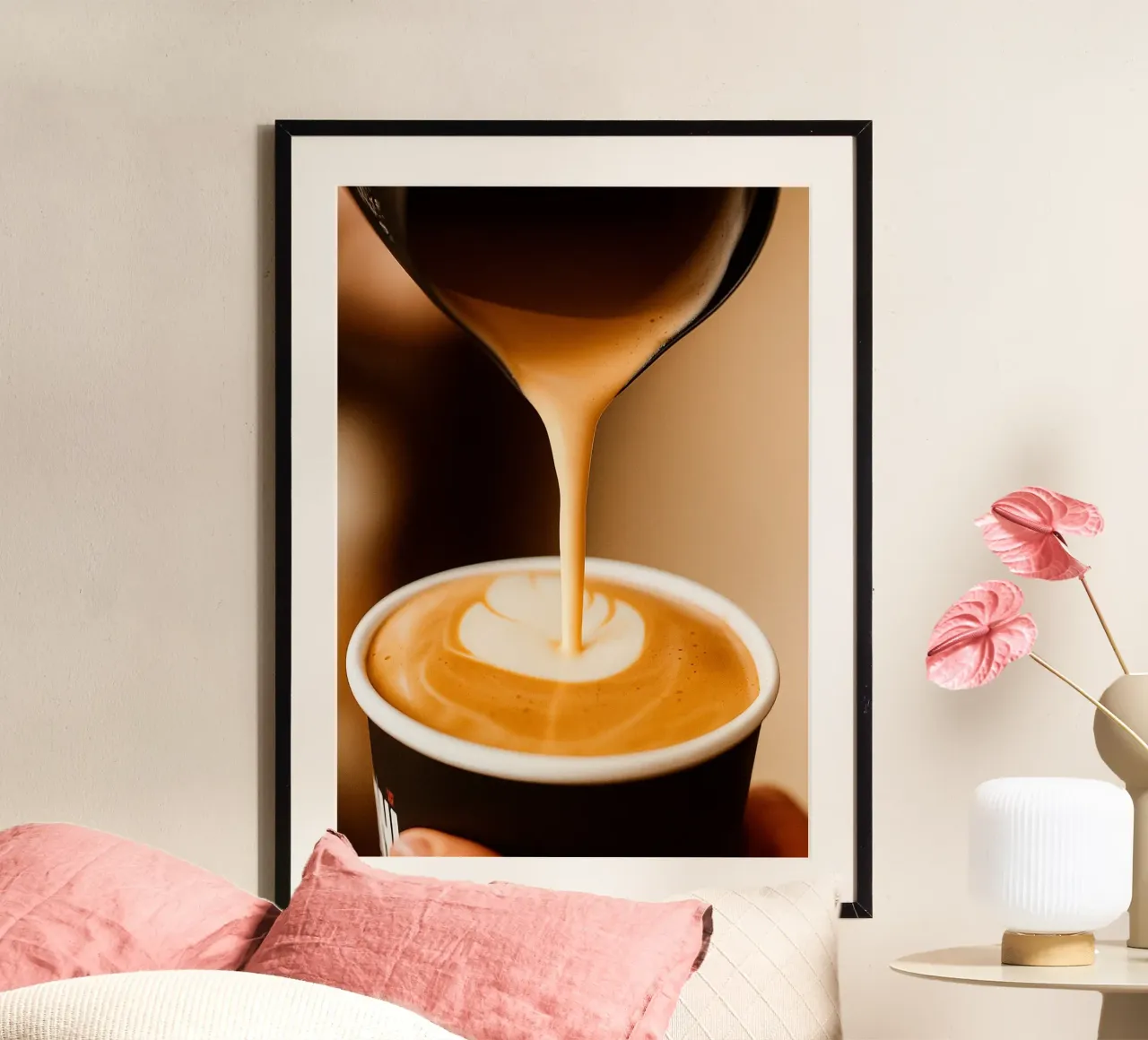 caffè cappuccino carta hahnemühle da tamarind