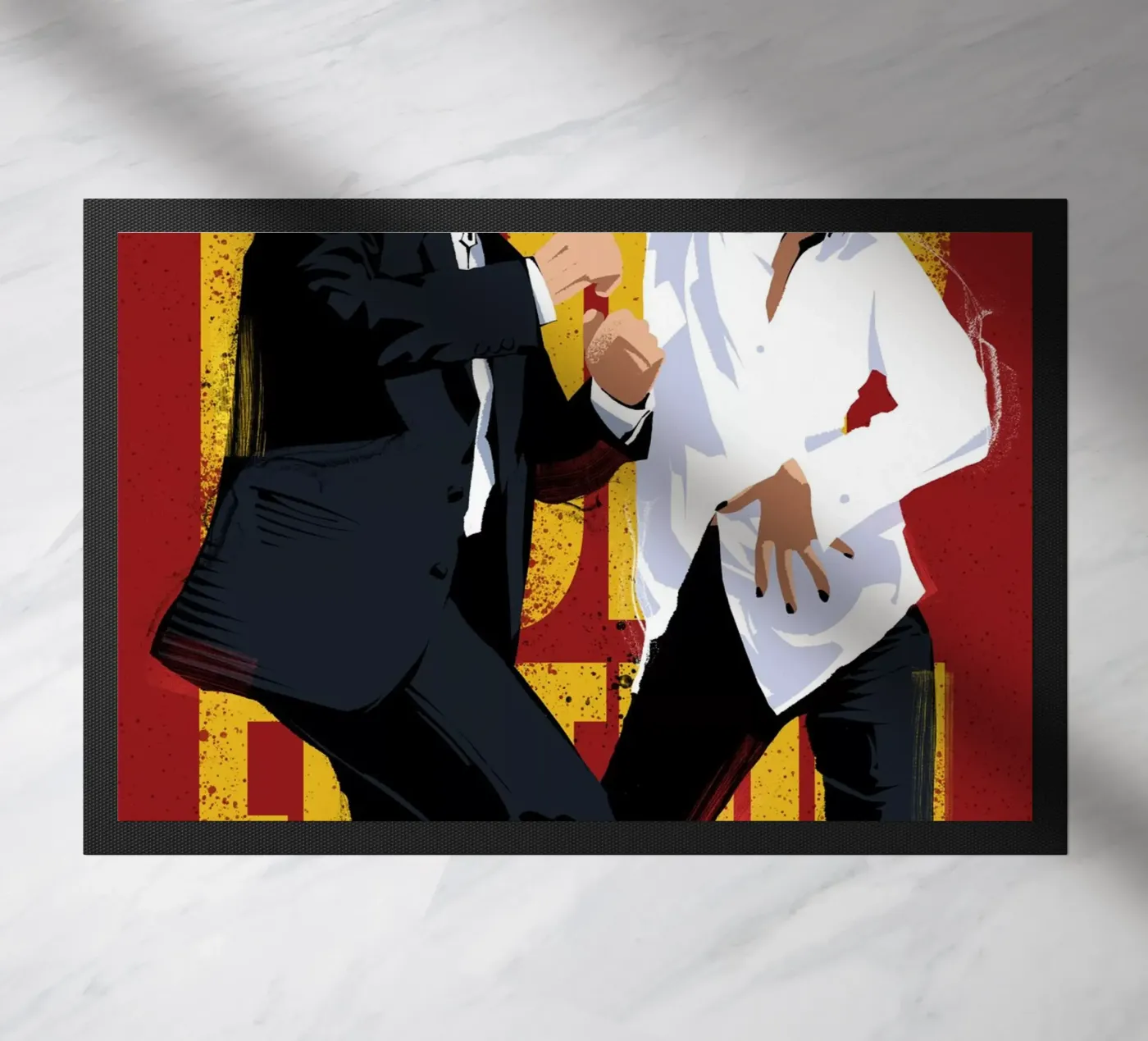 Pulp Fiction Dance doormat by nabakumov