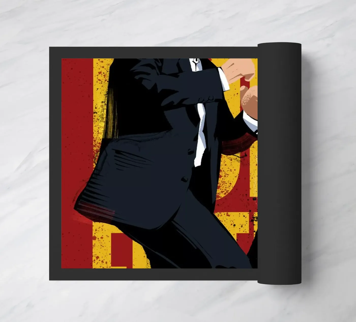Pulp Fiction Dance doormat by nabakumov