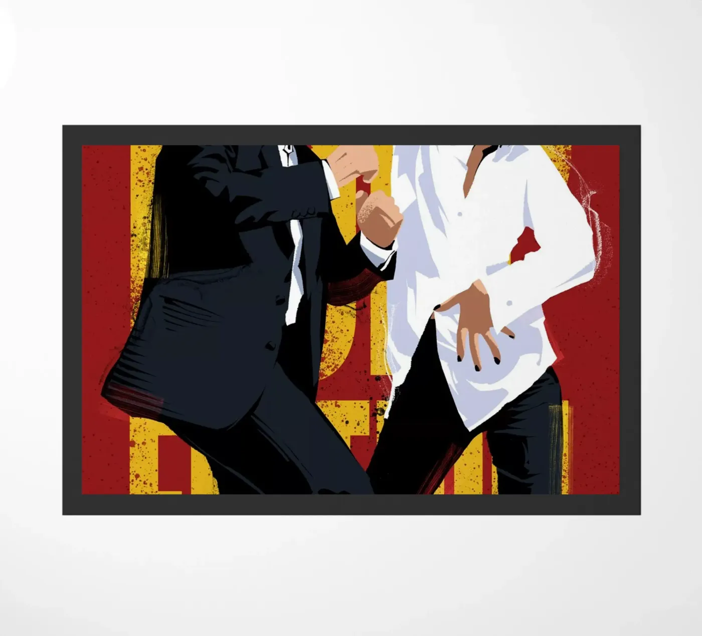 Pulp Fiction Dance doormat by nabakumov