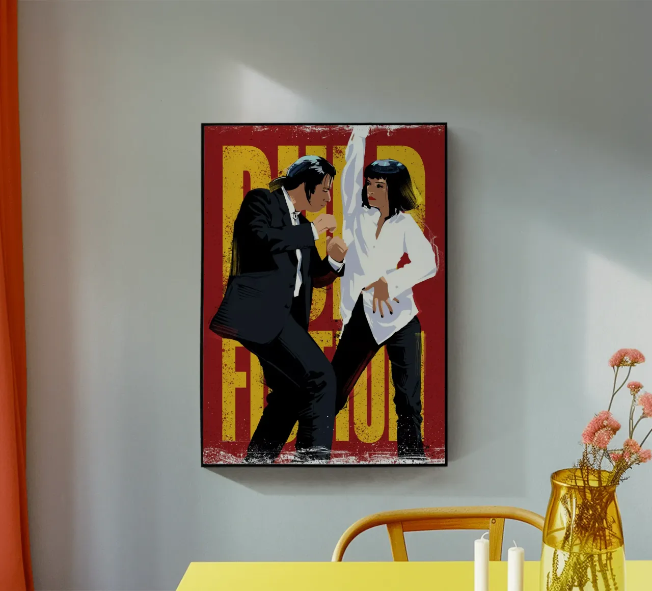 Pulp Fiction Dance plexiglass da nabakumov