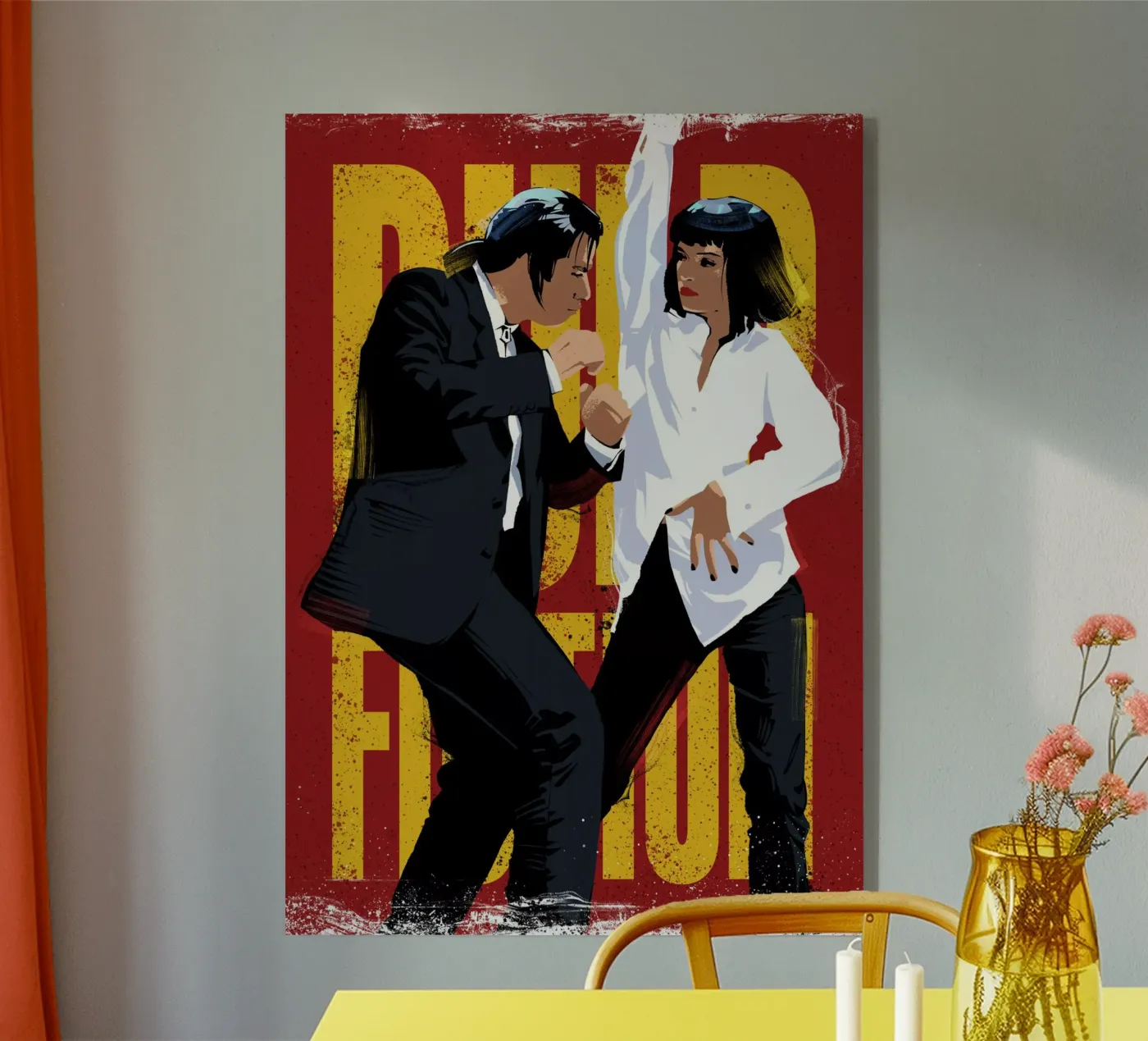 Pulp Fiction Dance plexiglass da nabakumov