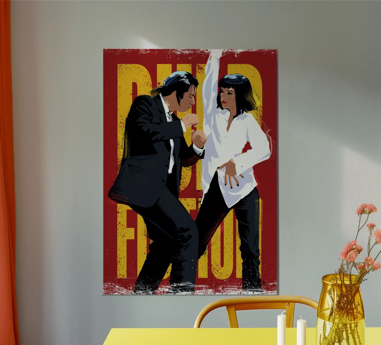 Pulp Fiction Dance Poster von nabakumov