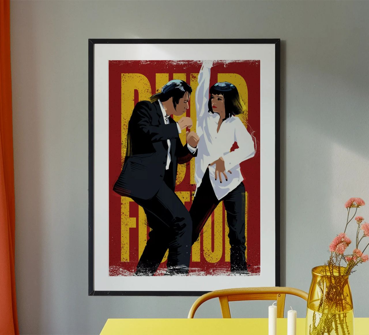 Pulp Fiction Dance Poster von nabakumov