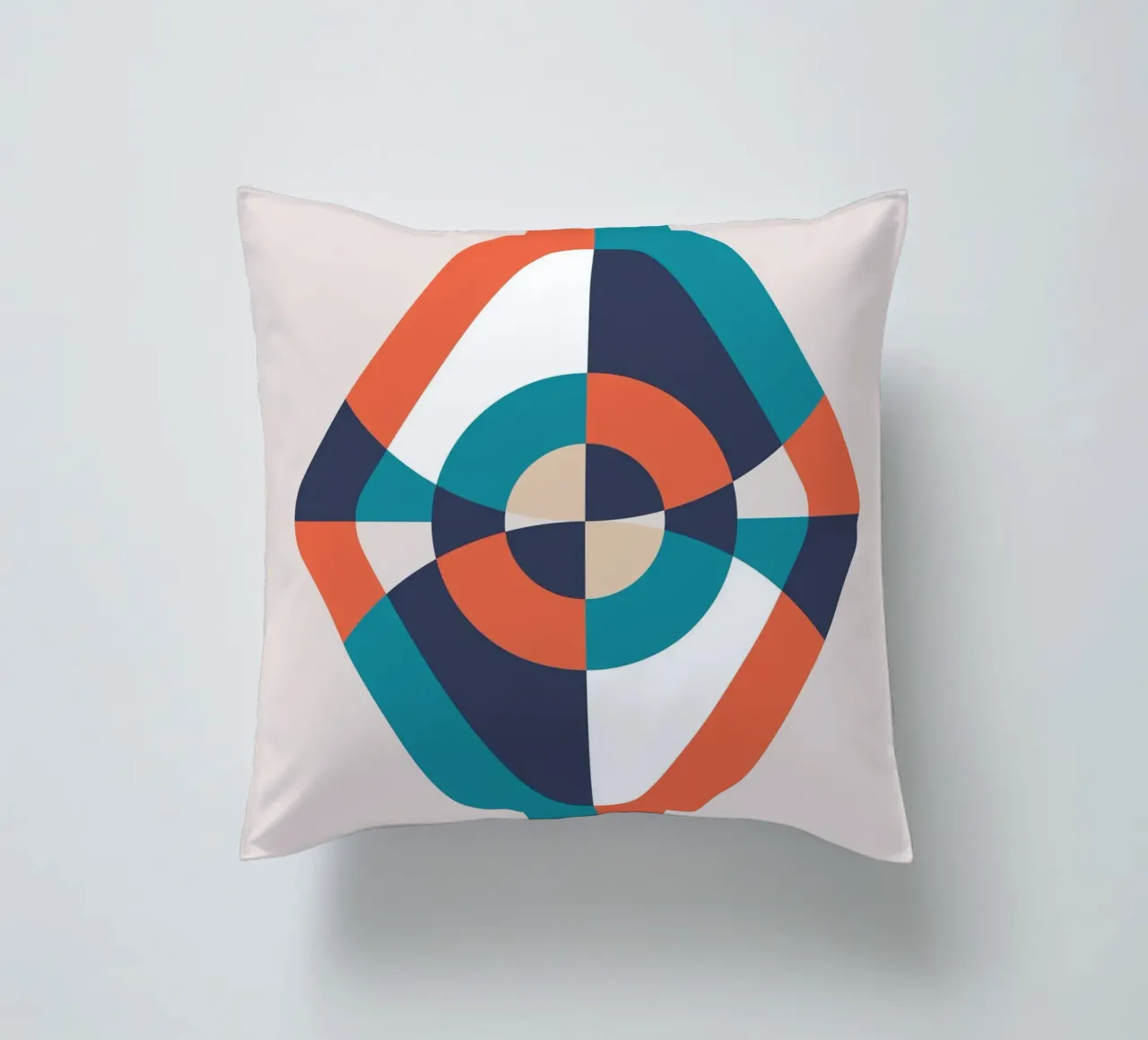 Geometrik perspective cuscino da Tamsen Design