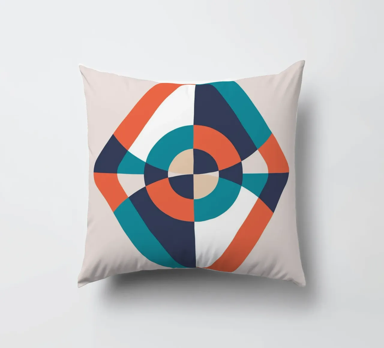 Geometrik perspective cuscino da Tamsen Design