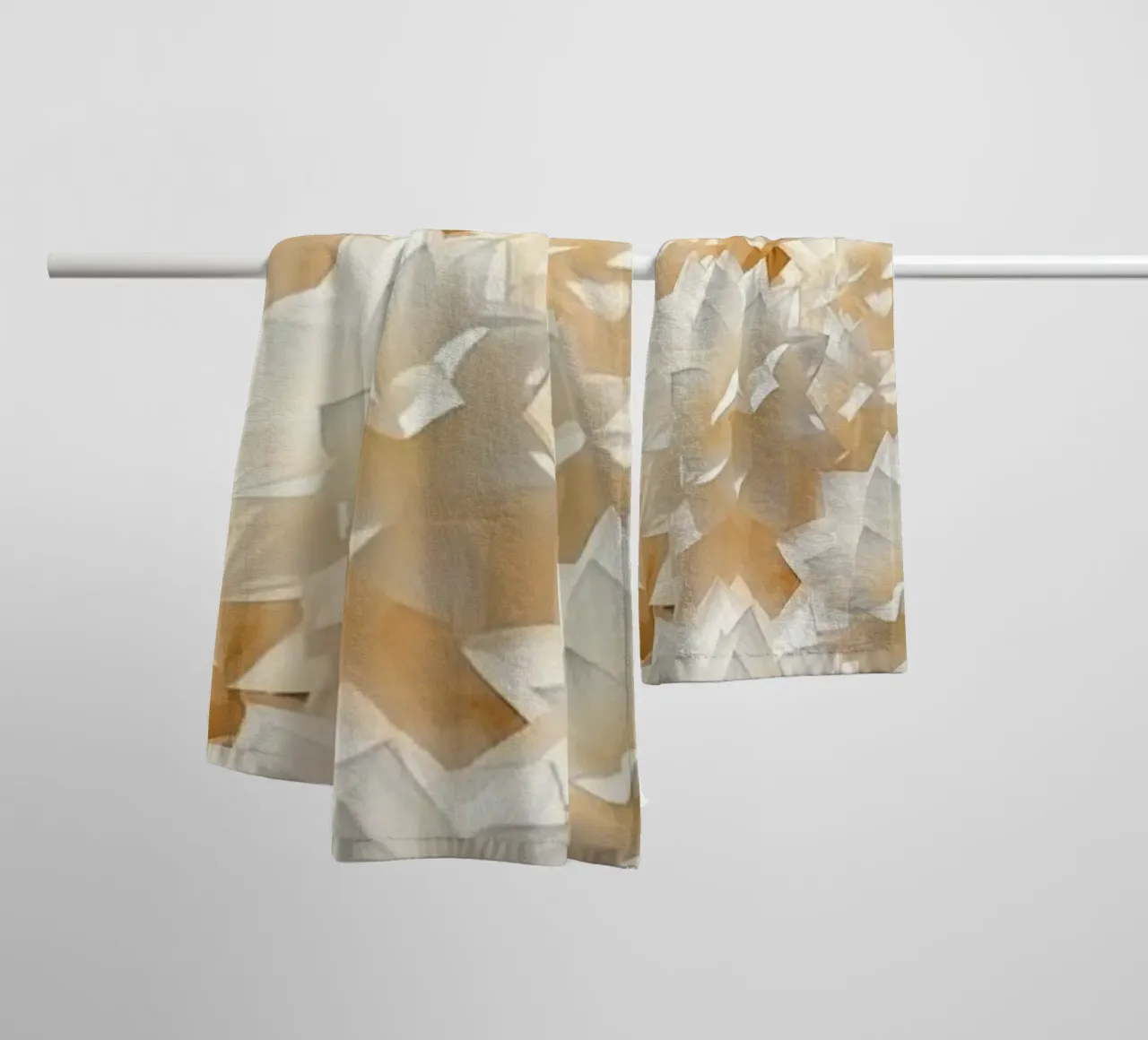 Luminescent White Dahlias: A Field of Paper towel by Artistic-shop