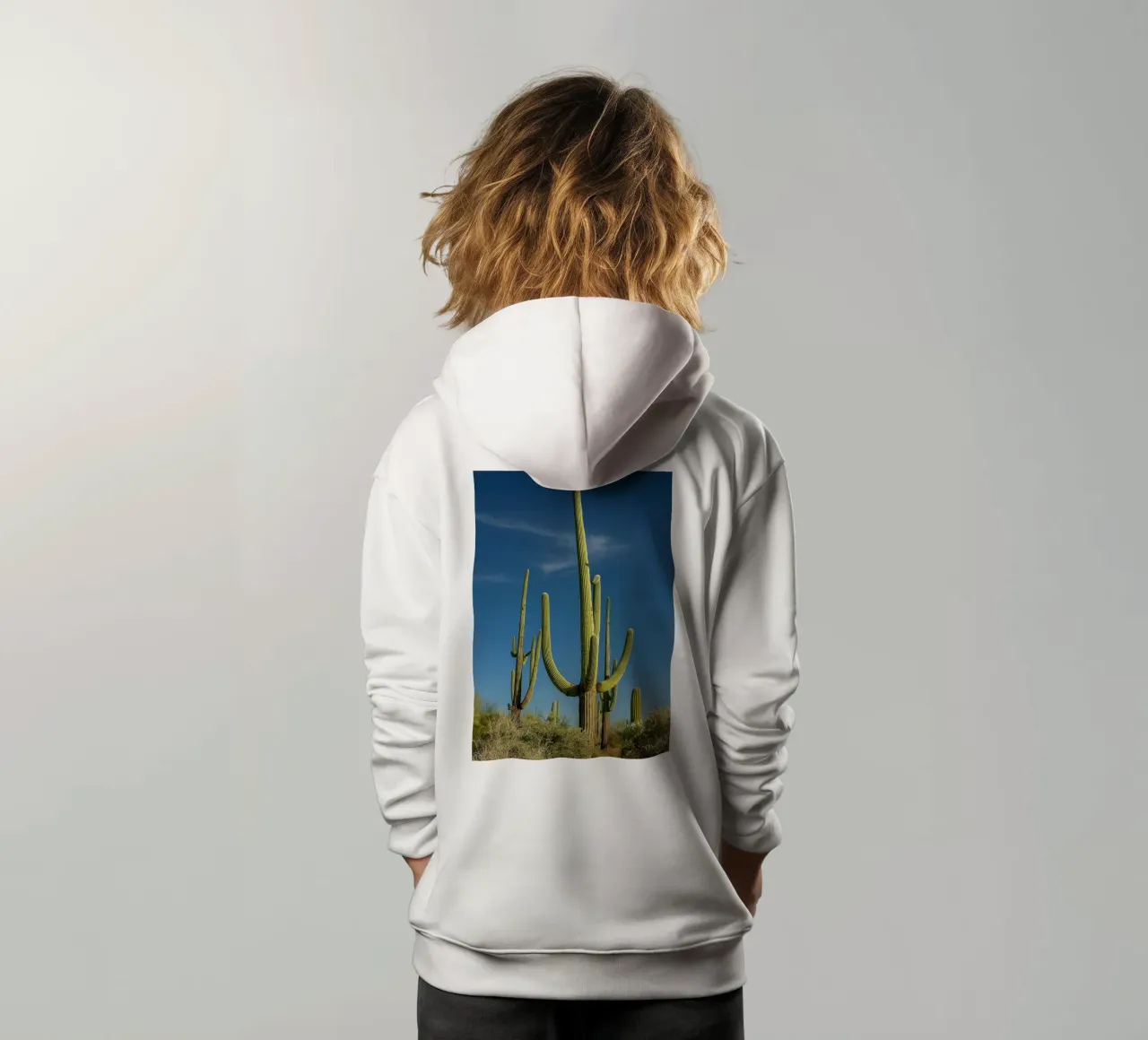 alberi di cactus felpa bambino con cappuccio da tamarind