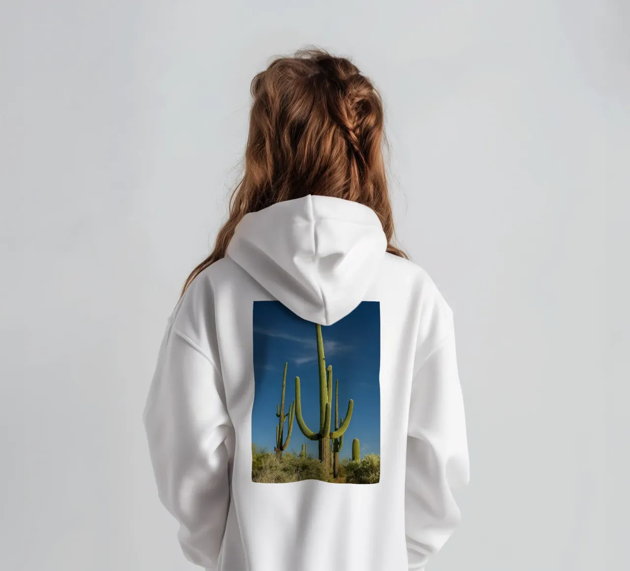 alberi di cactus felpa bambino con cappuccio da tamarind