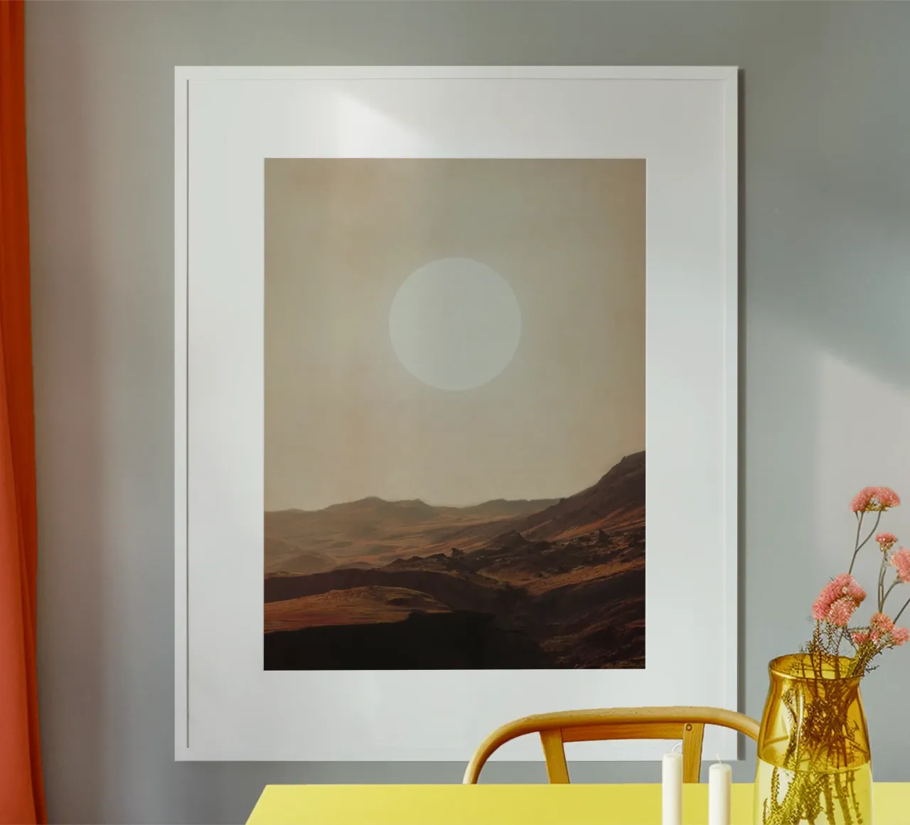 a Bright glimpse to our Future carta hahnemühle da Frank Moth