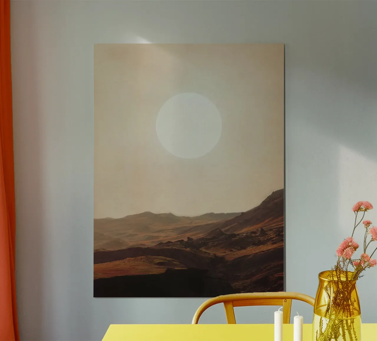 a Bright glimpse to our Future carta hahnemühle da Frank Moth