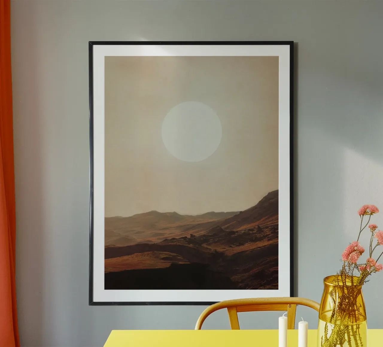 a Bright glimpse to our Future carta hahnemühle da Frank Moth
