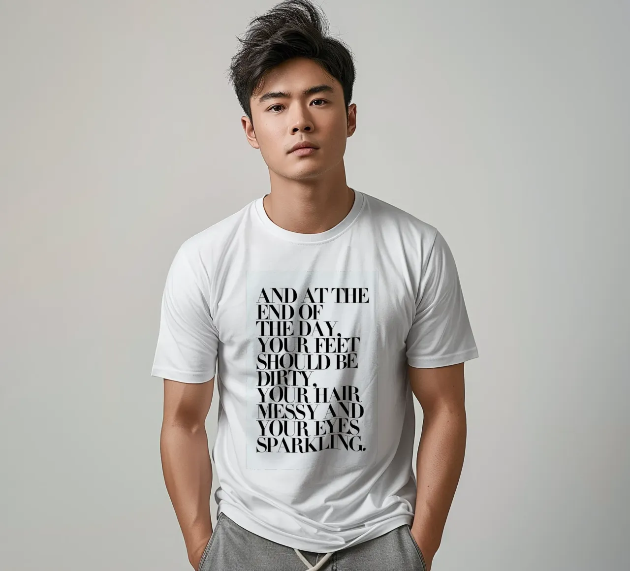 At The End Of The Day Your Feet Should Be t-shirt da Honeymoon Hotel