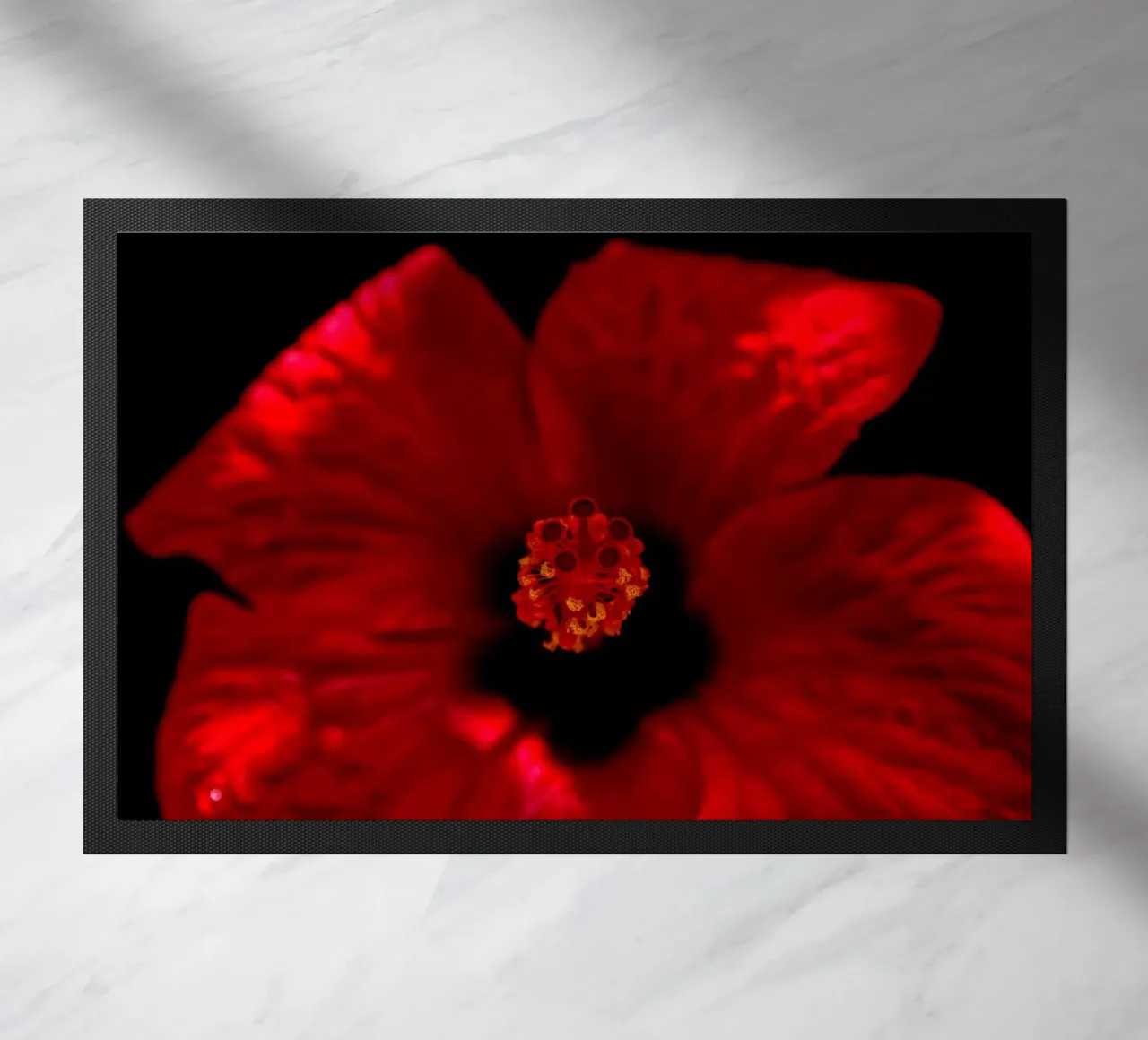 Fiore rosso zerbino da Fjöllart