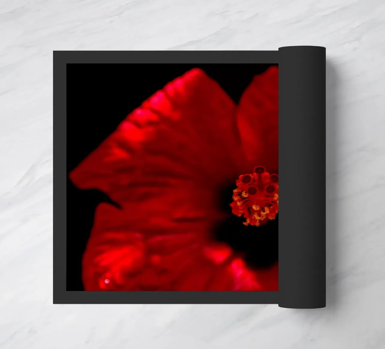 Fiore rosso zerbino da Fjöllart