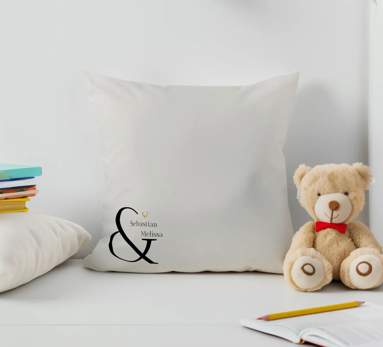 Nome e data personalizzati cuscino da Imaginative
