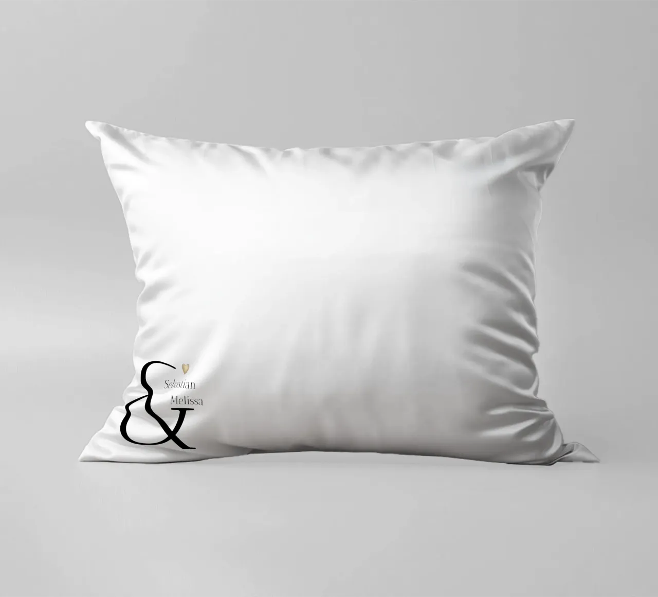 Individuelles Design für Name und Datum Kissen von Imaginative