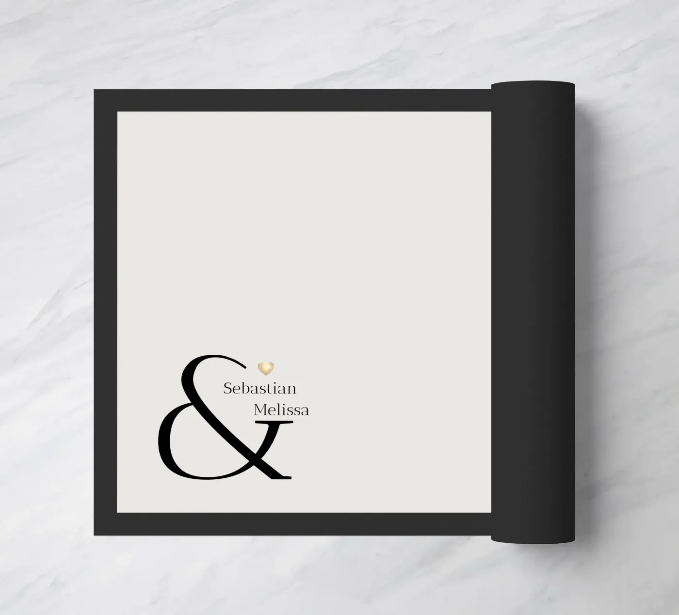 Custom Name and Date Design zerbino da Imaginative