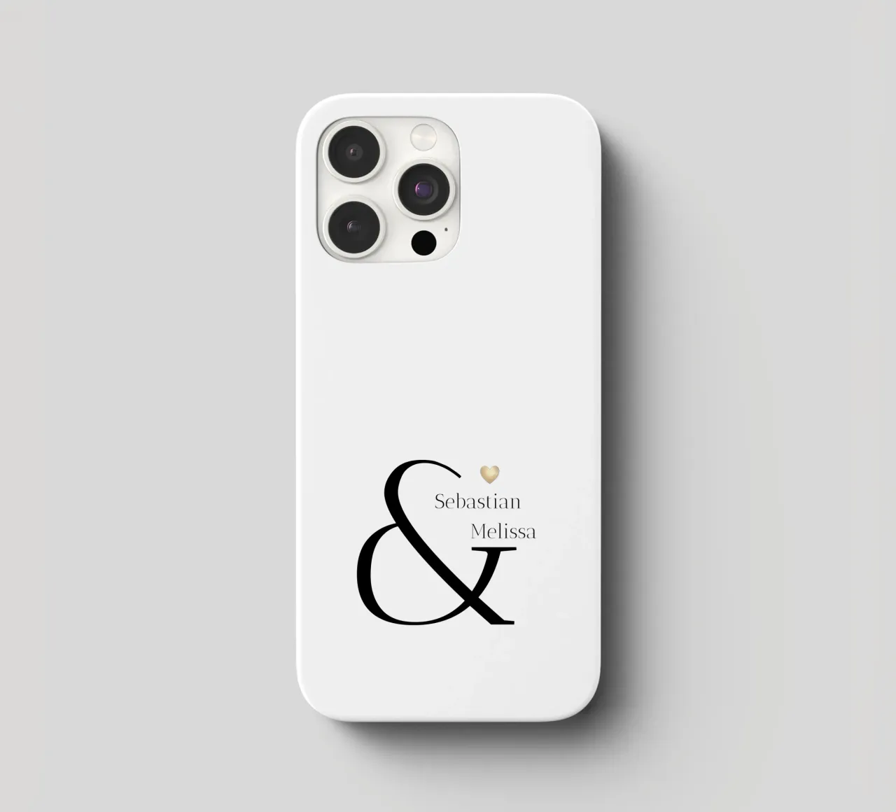 Aangepast ontwerp met naam en datum iphone hoesje van Imaginative