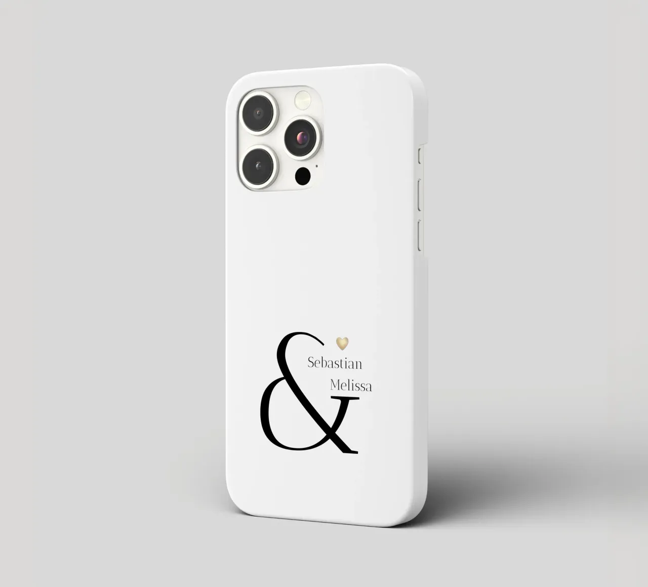 Aangepast ontwerp met naam en datum iphone hoesje van Imaginative