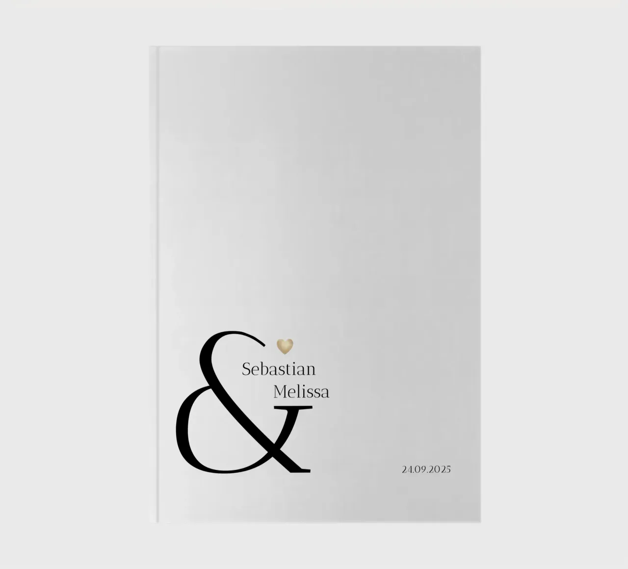 Custom Name and Date Design notebook by Imaginative