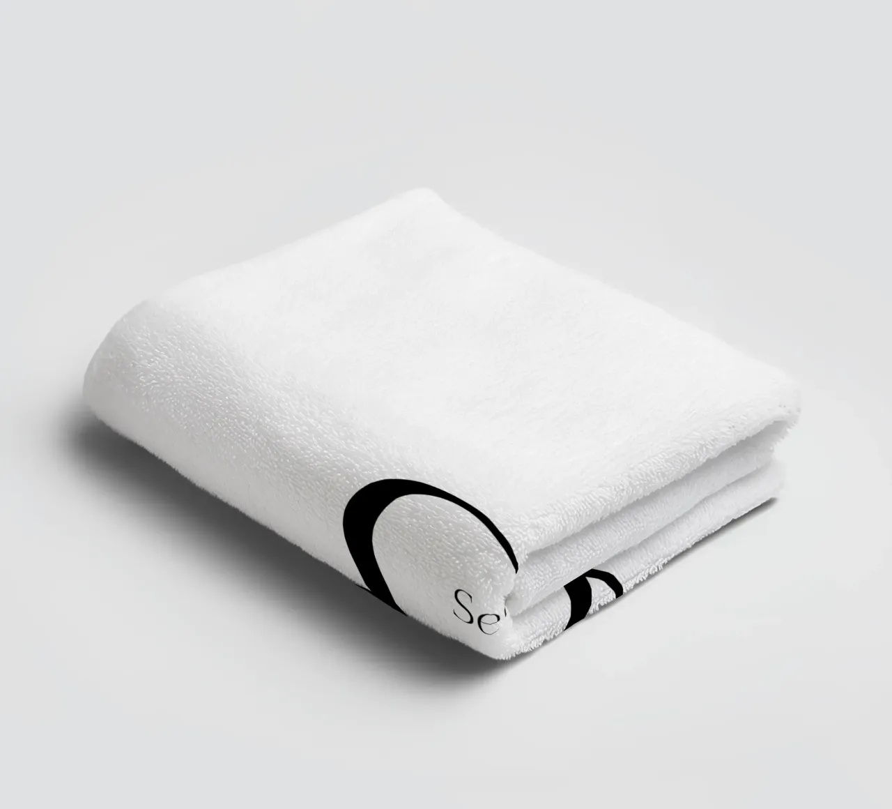 Nome e data personalizzati asciugamano da bagno da Imaginative