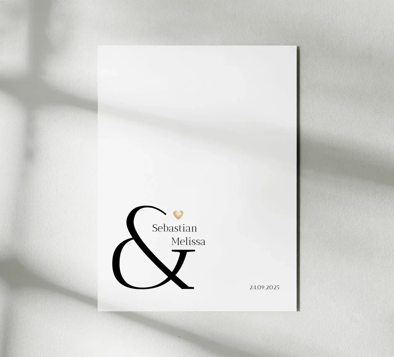 Individuelles Design für Name und Datum Forex-Platte von Imaginative