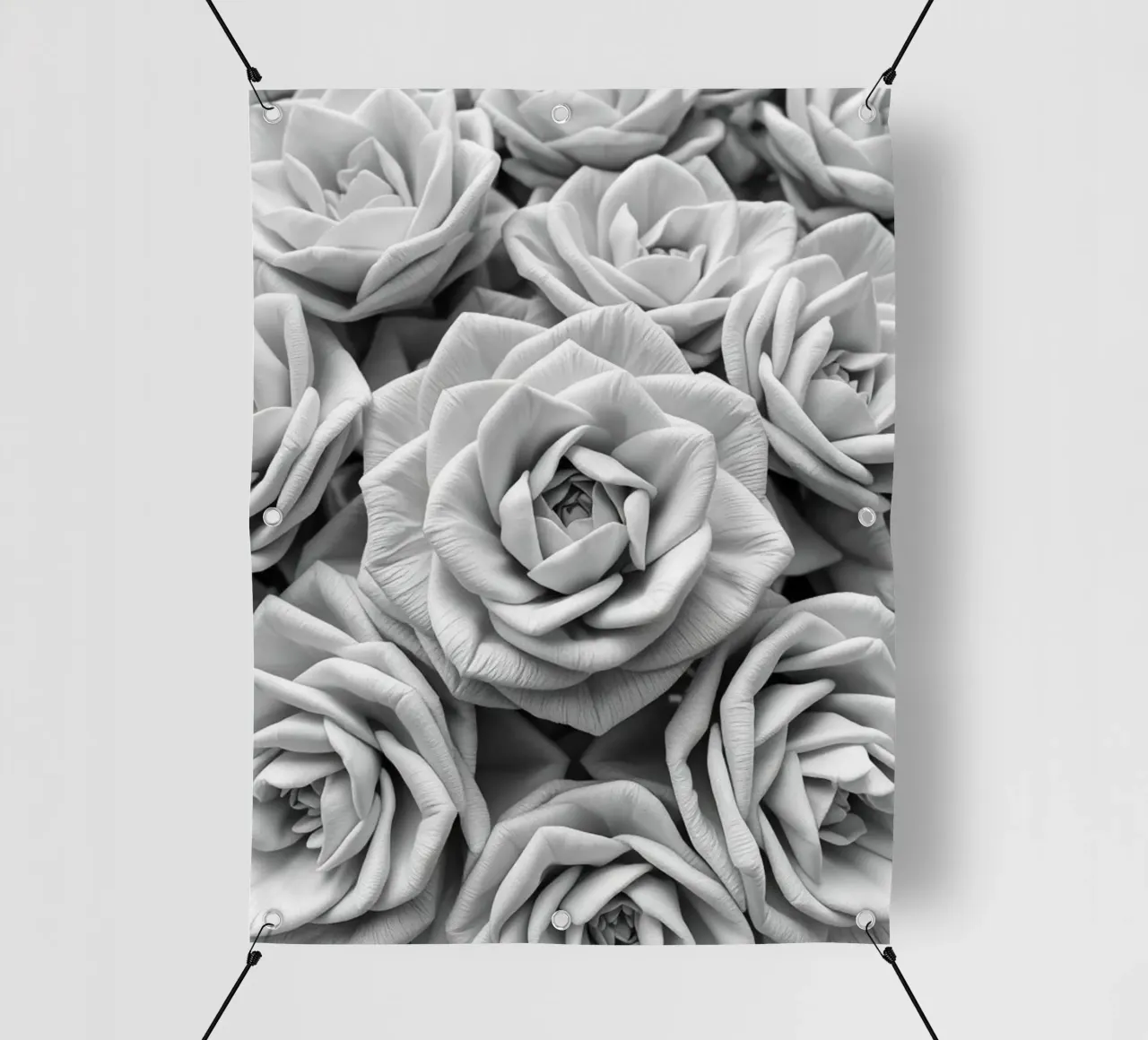Opulenza monocromatica telo in pvc da Artistic-shop