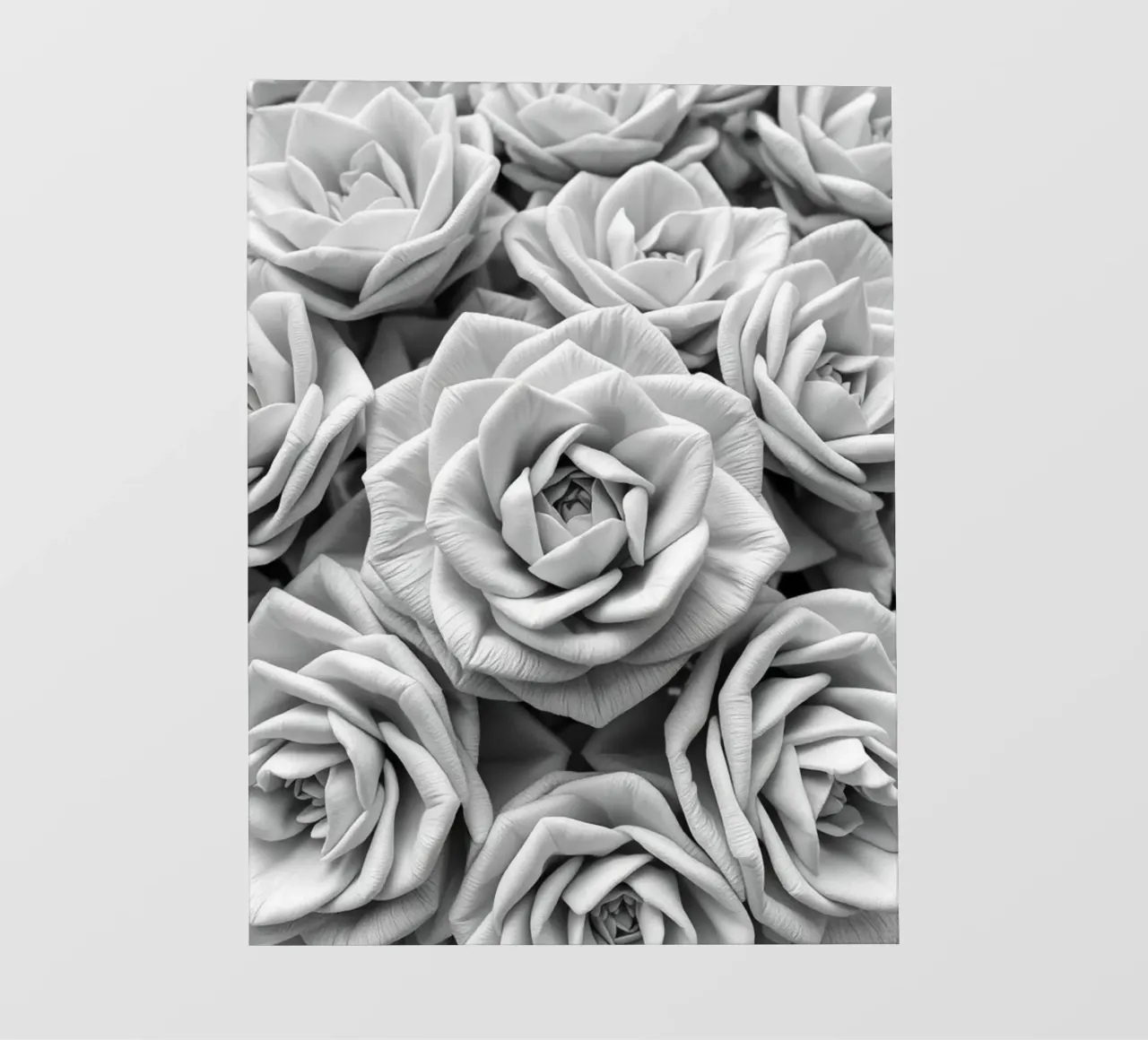 Opulenza monocromatica telo in pvc da Artistic-shop