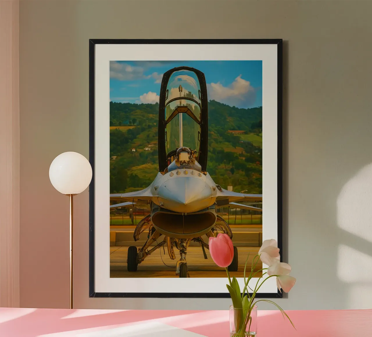 aereo f16 da combattimento carta hahnemühle da tamarind