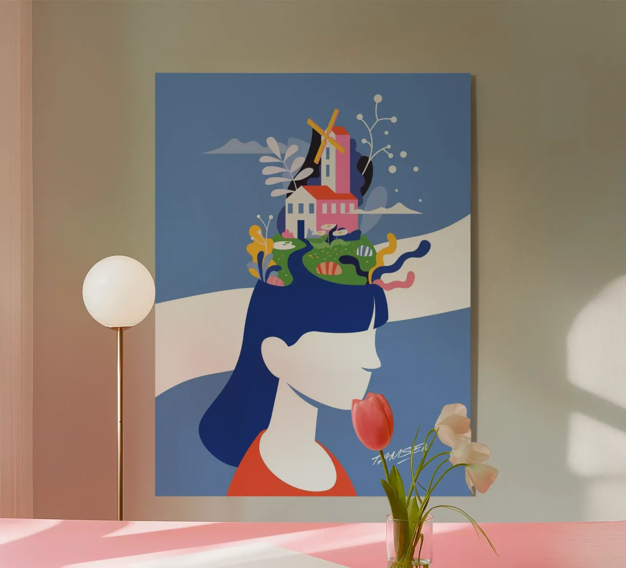 Imagi Nation plexiglass da Tamsen Design