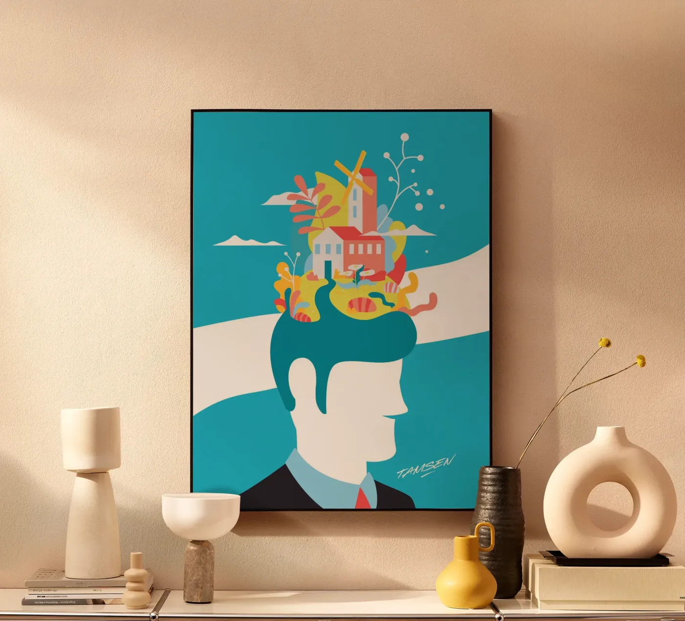 Inner World Acryl-Glas von Tamsen Design