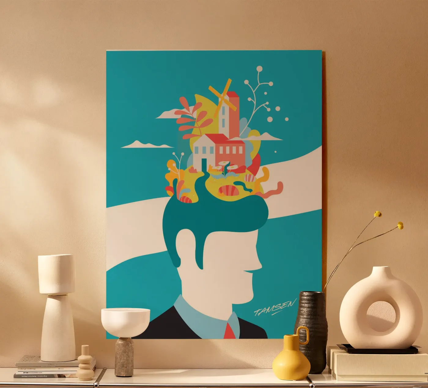 Inner World Acryl-Glas von Tamsen Design