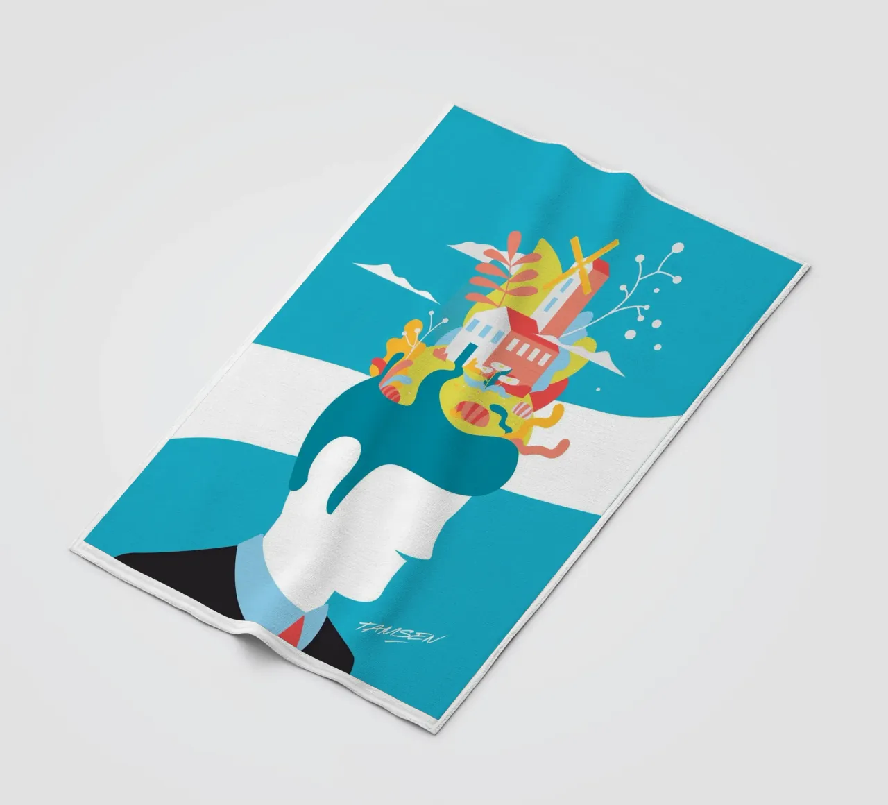 Inner World coperta in pile da Tamsen Design