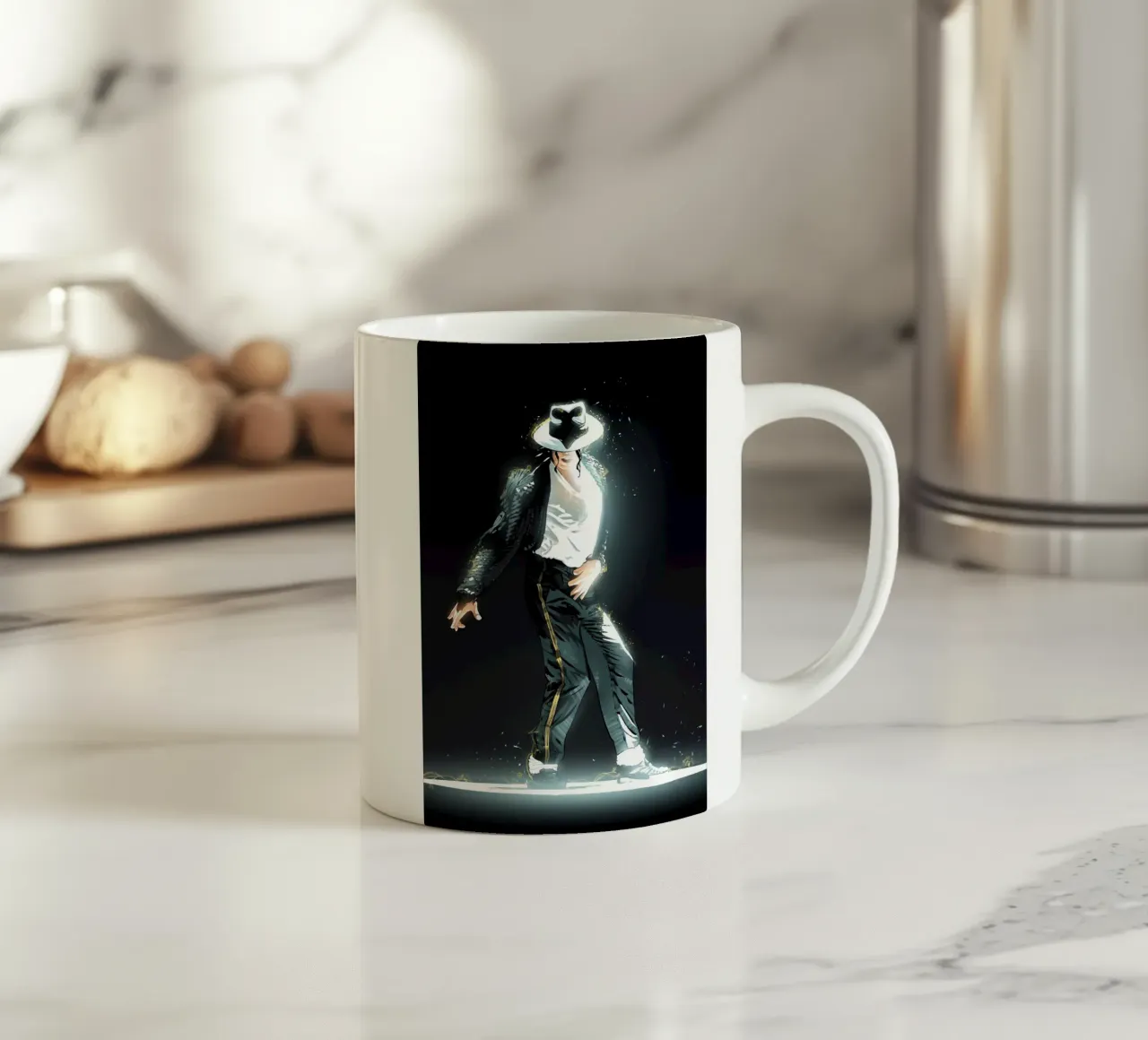 The Moonwalker tazza in ceramica da nabakumov