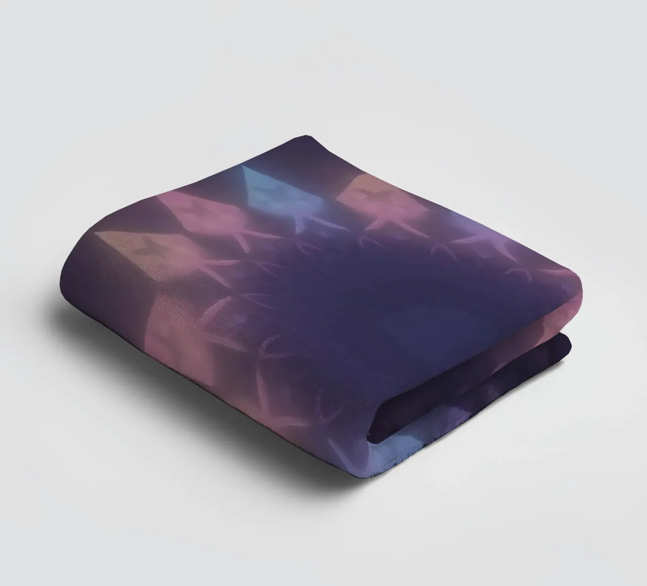 Radial Geometric Pattern with Pastel Colors towel by DesignDoodle