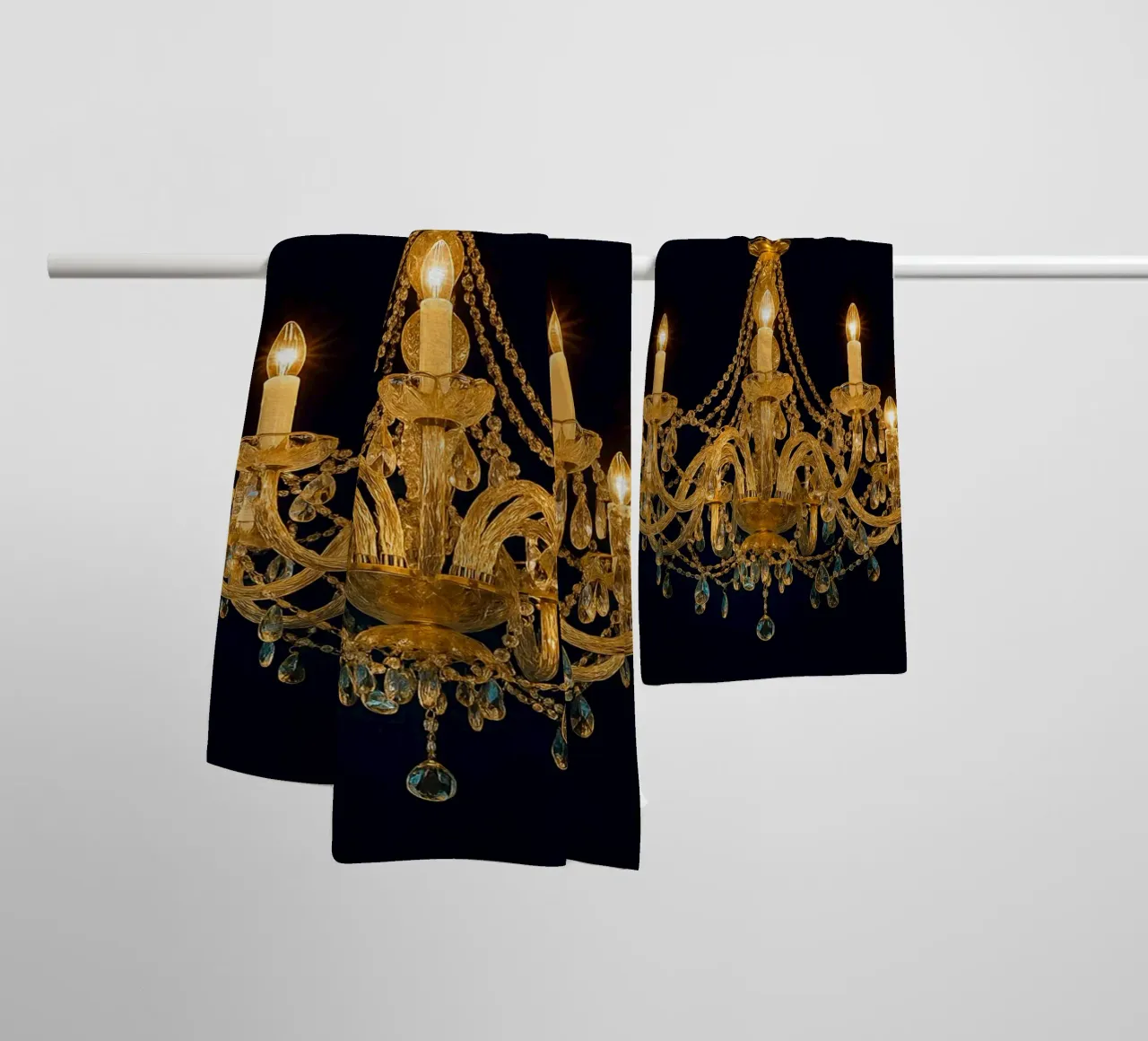 lampada a sospensione di lusso asciugamano da bagno da tamarind