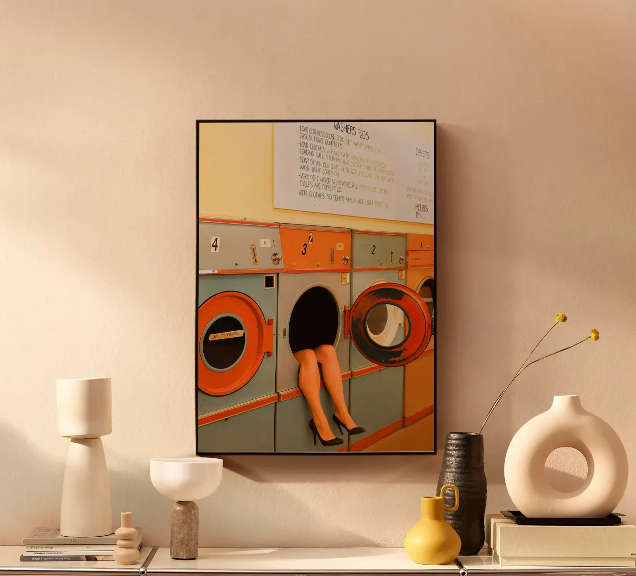 vecchia lavatrice plexiglass da tamarind