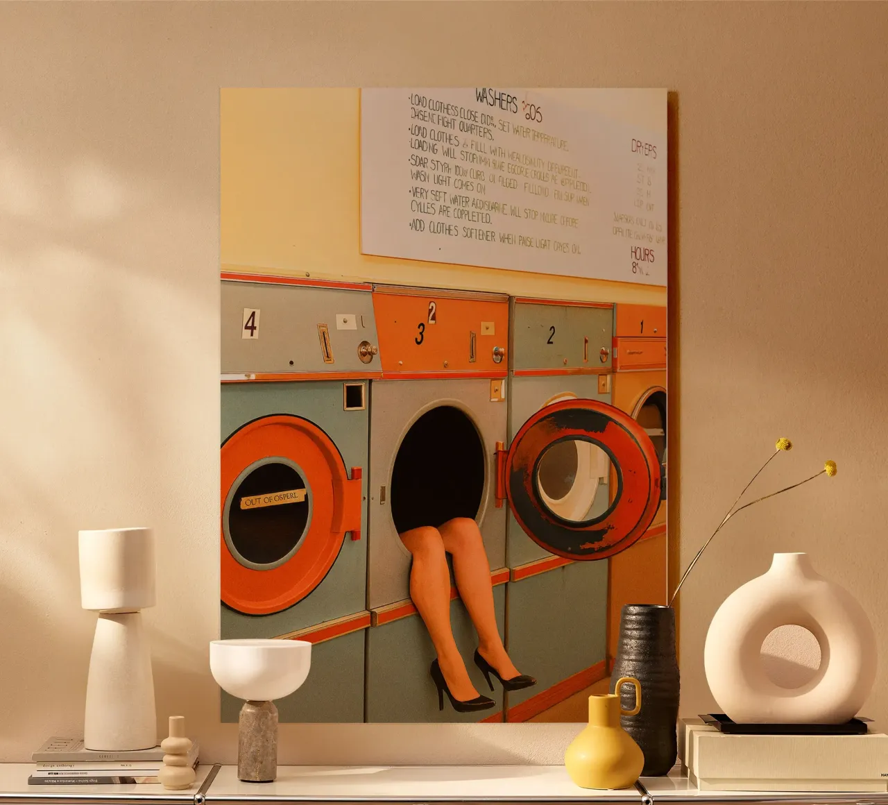 vecchia lavatrice plexiglass da tamarind