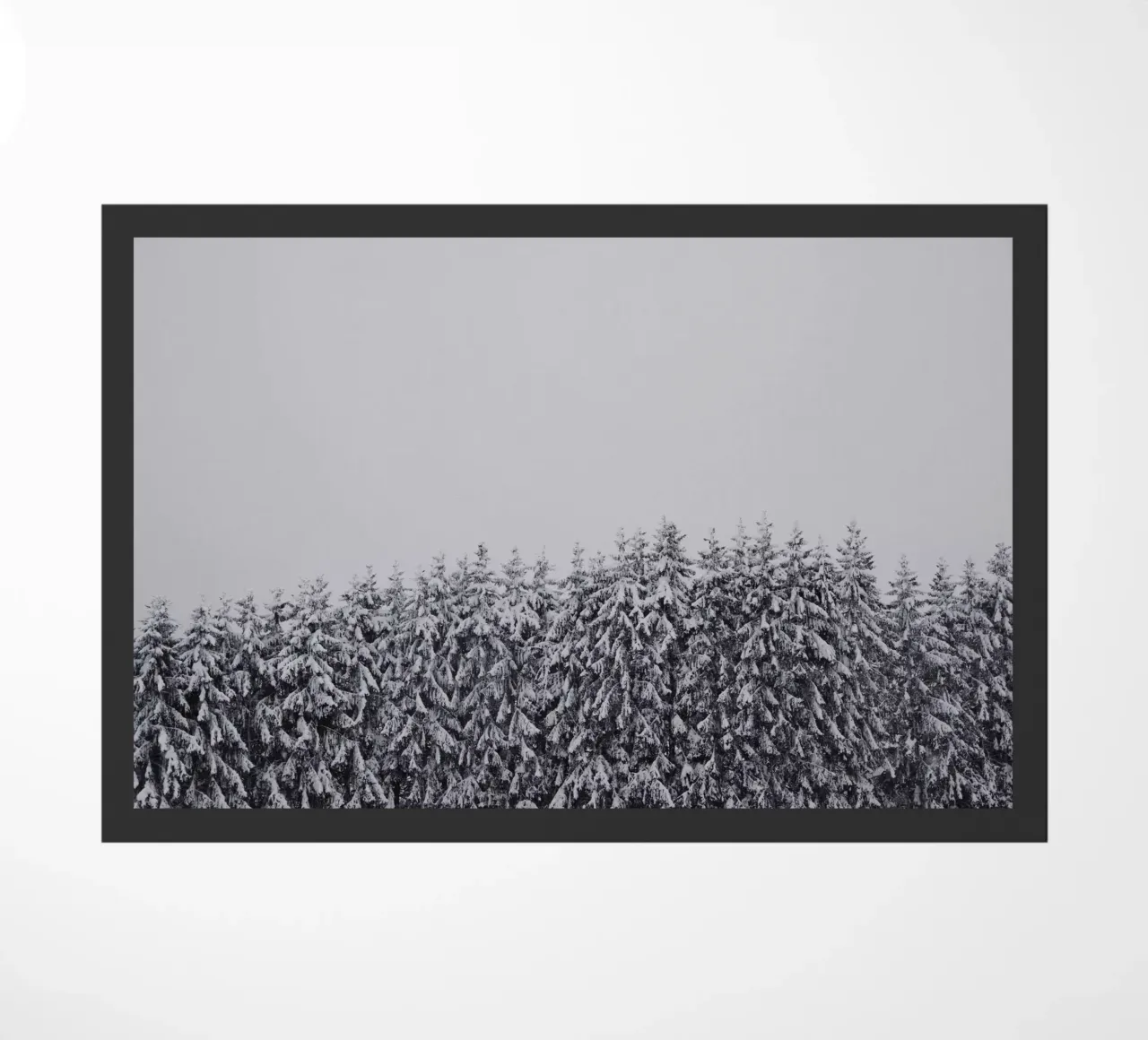 Alberi coperti di neve zerbino da Fjöllart