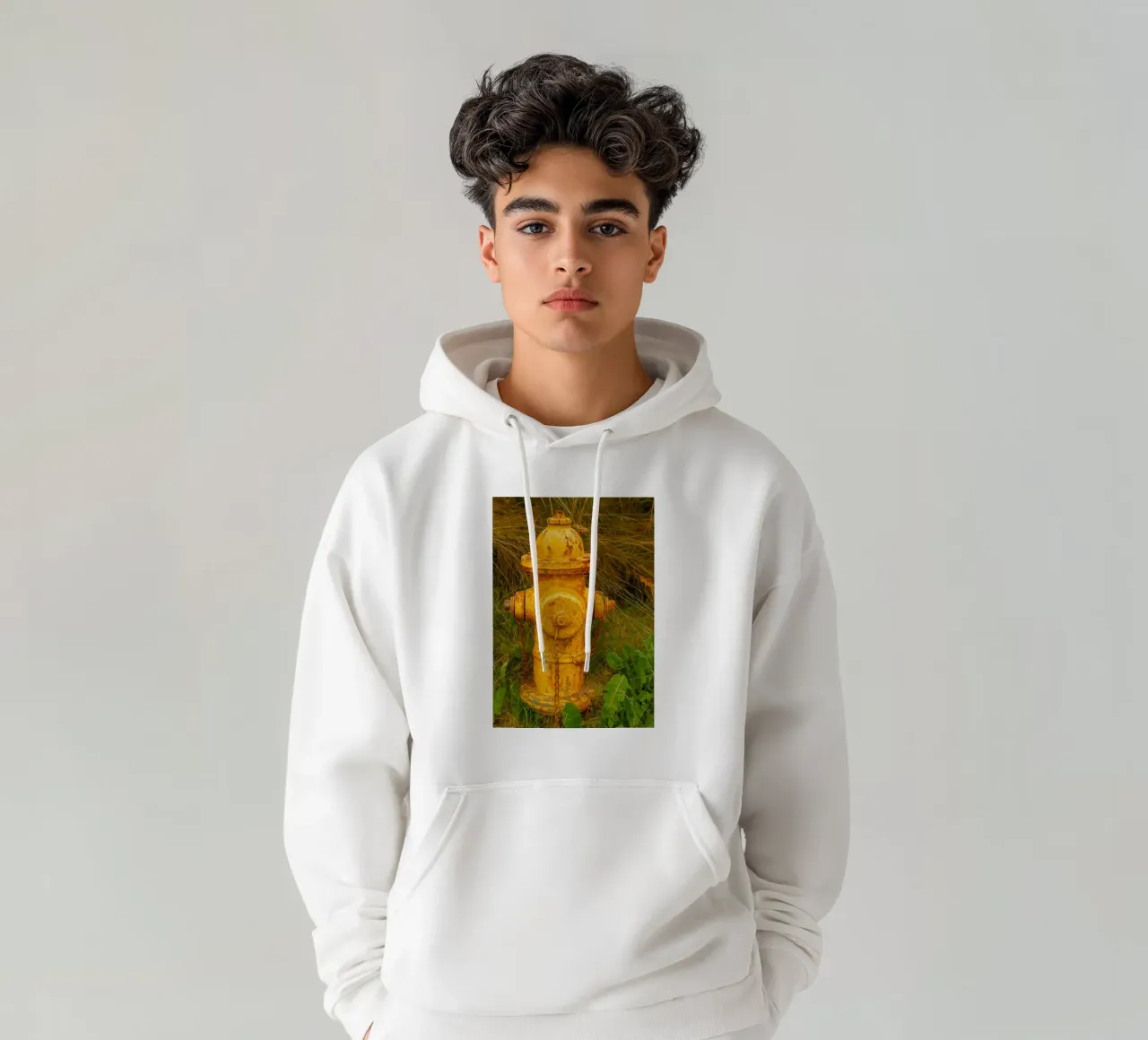 vecchio idrante arrugginito felpa con cappuccio da tamarind