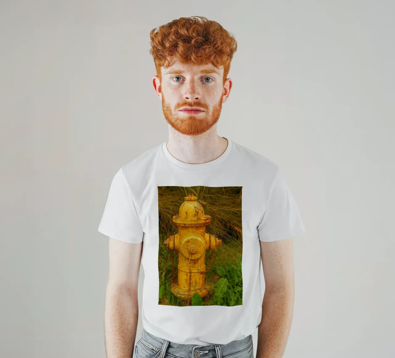 vecchio idrante arrugginito t-shirt da tamarind