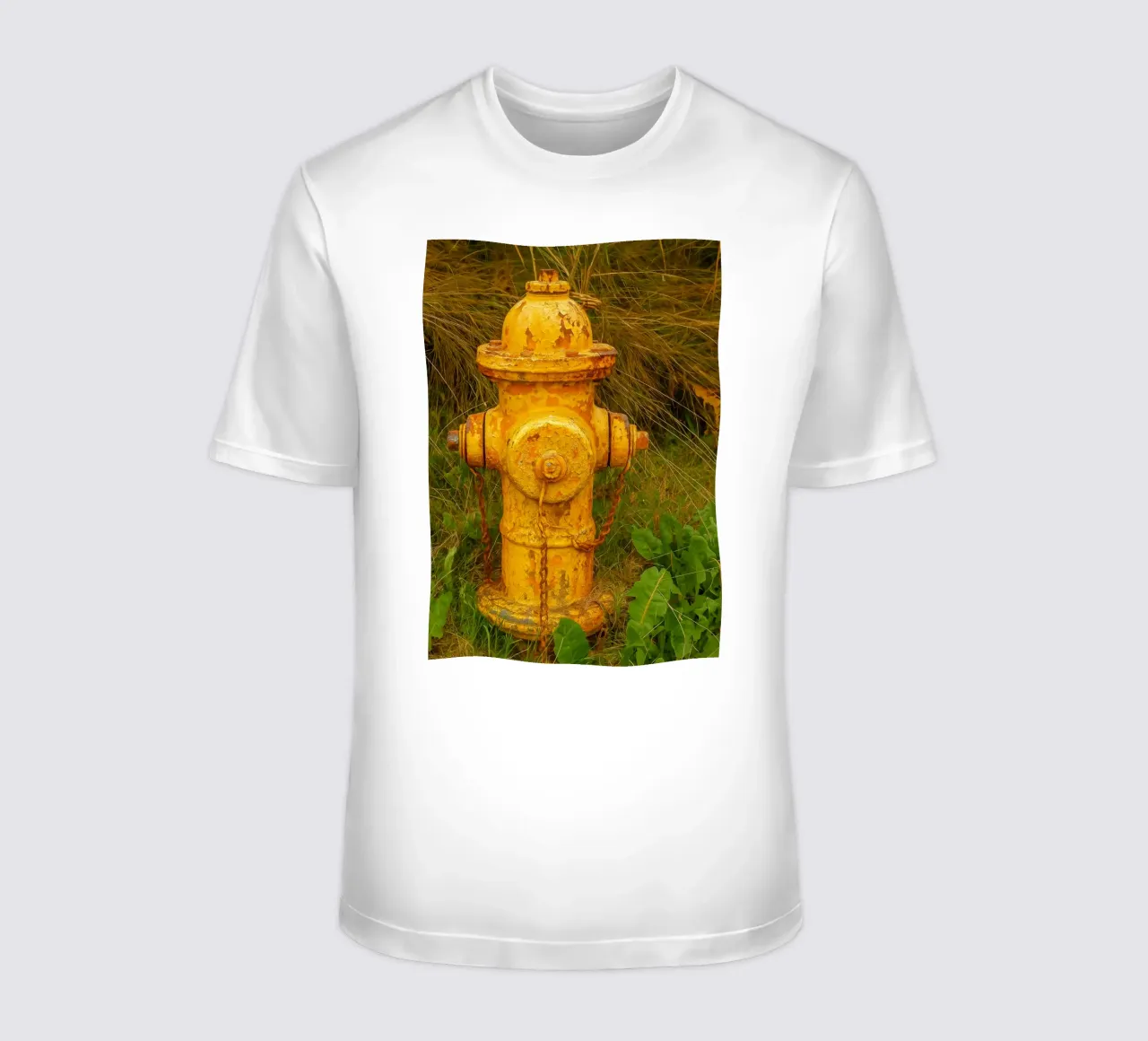vecchio idrante arrugginito t-shirt da tamarind